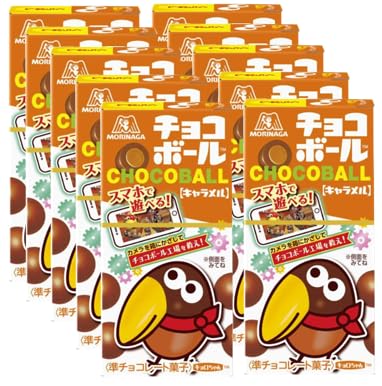 Amazon | 森永製菓 チョコボール キャラメル 28g × 10個 | 森永製菓
